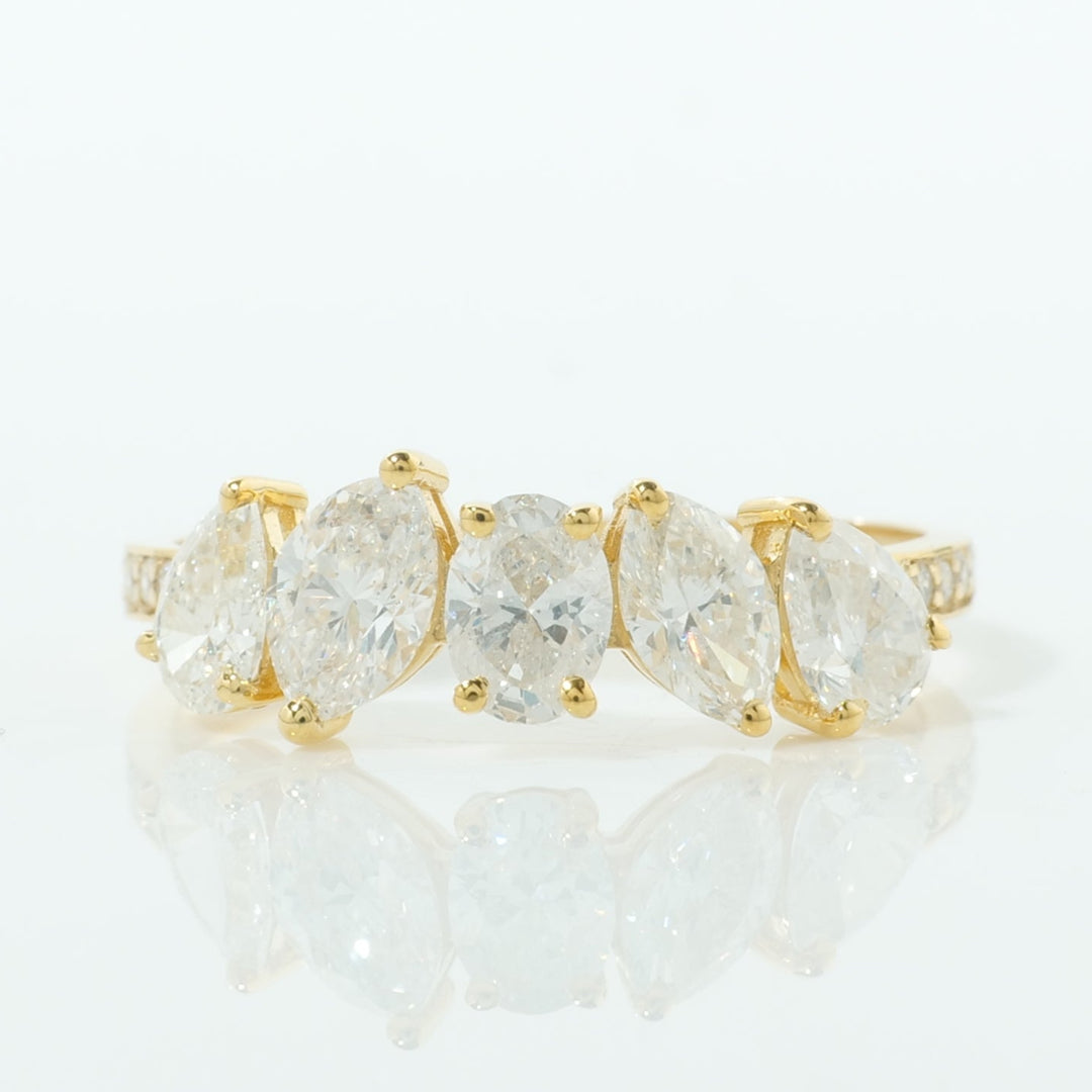 Five Stone Diamond Ring