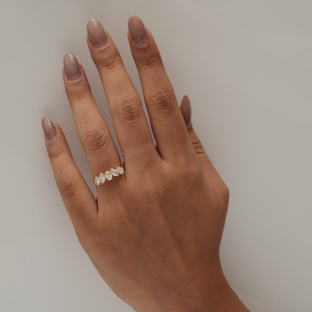 Five Stone Diamond Ring
