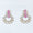 Load image into Gallery viewer, Pink Sapphire Diamond Studs Earrings
