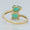 Load image into Gallery viewer, Bypass Emerald Diamond Ring
