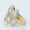Load image into Gallery viewer, Marquise Wide Band Diamond Ring
