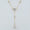 Load image into Gallery viewer, Heart Pear Diamond Drop Lariat Necklace

