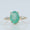 Load image into Gallery viewer, Oval Emerald Diamond Ring
