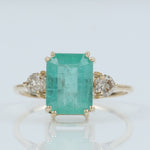 Load image into Gallery viewer, Emerald Diamond Ring
