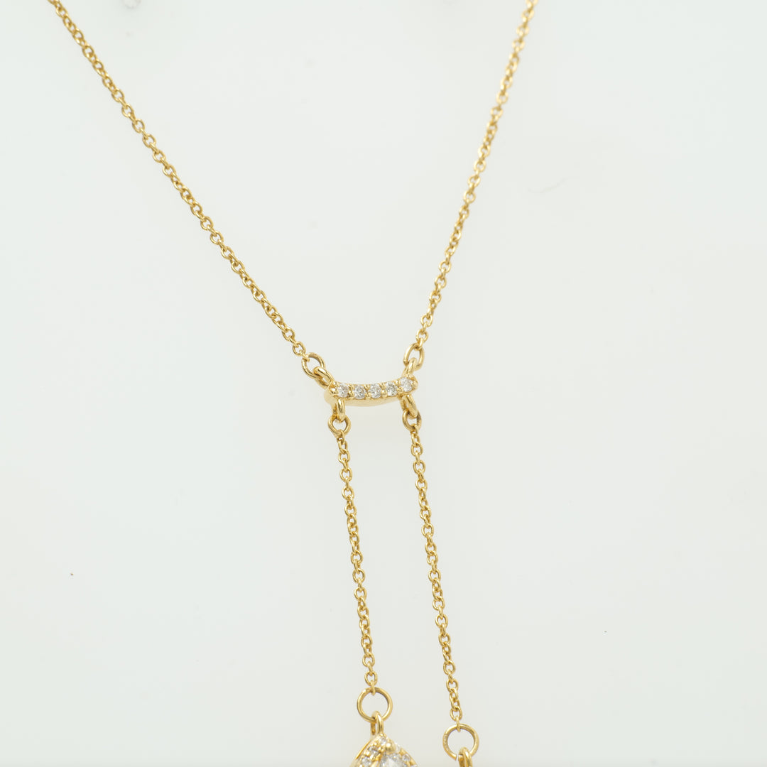 Dual Pear Necklace