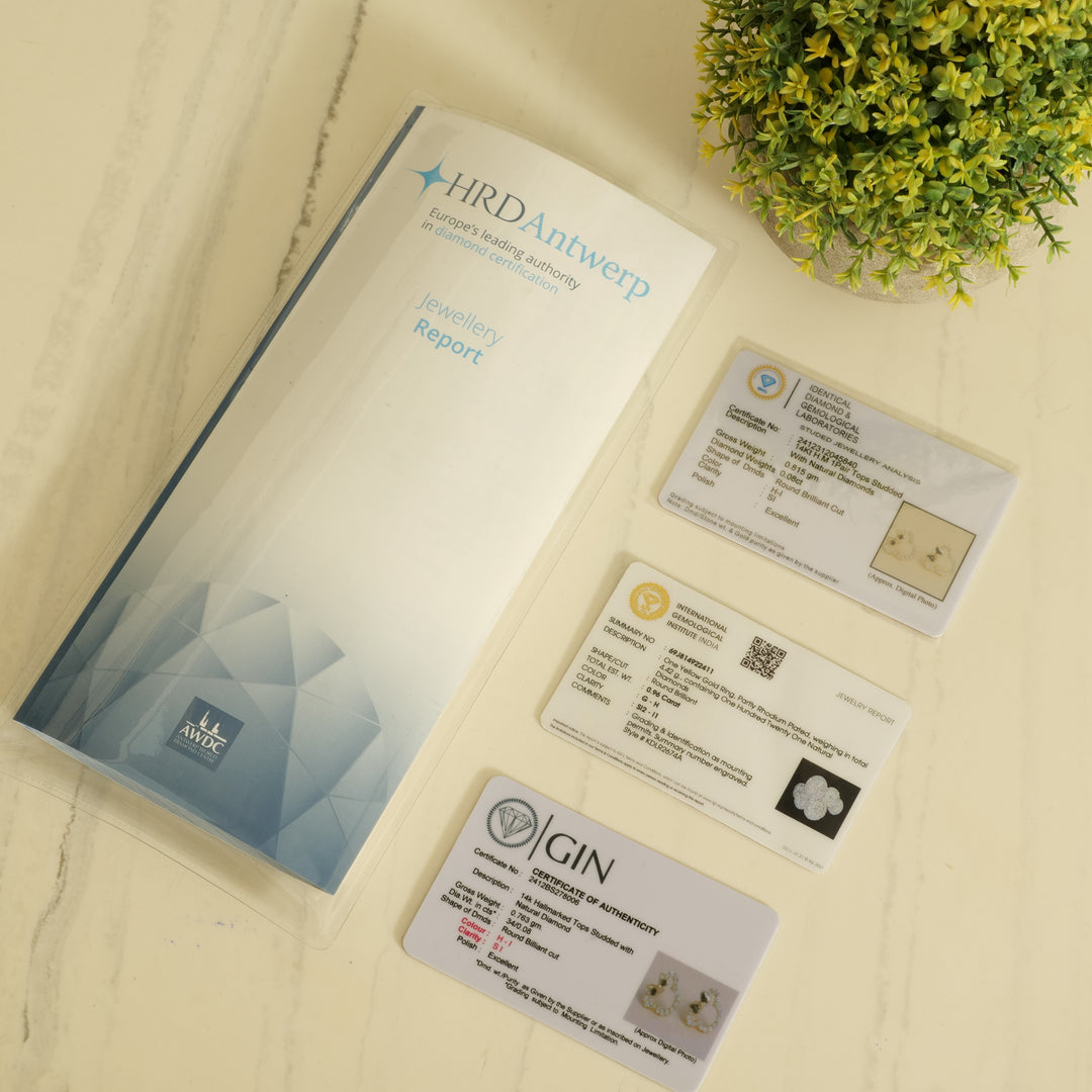 Natural Emerald & Fancy Diamond Bypass Ring