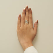 Butterfly Diamond Cocktail Ring