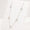 Load image into Gallery viewer, Halo Heart Diamond Station Necklace

