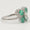 Load image into Gallery viewer, Butterfly Emerald Diamond Ring
