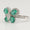 Load image into Gallery viewer, Butterfly Emerald Diamond Ring
