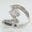 Load image into Gallery viewer, Princess Cut Halo Diamond Bypass Ring
