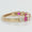 Load image into Gallery viewer, Ruby Diamond Eternity Band Ring
