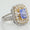 Load image into Gallery viewer, Emerald Cut Tanzanite Diamond Ring
