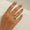 Load image into Gallery viewer, Princess Cut Halo Diamond Bypass Ring

