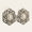 Load image into Gallery viewer, Hexagon Diamond Enamel Stud Earrings
