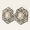 Load image into Gallery viewer, Hexagon Diamond Enamel Stud Earrings
