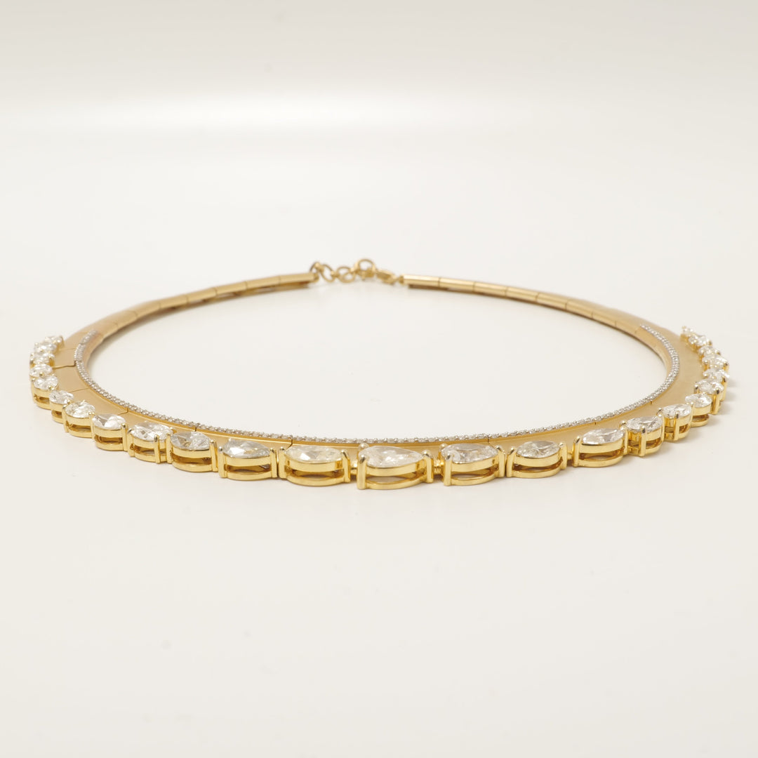Fancy Diamond Collar Necklace