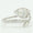 Load image into Gallery viewer, Pear Diamond Leaf Ring
