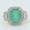 Load image into Gallery viewer, Emerald Cut Halo Ring

