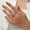 Load image into Gallery viewer, Three Row Wide Diamond Band Ring
