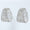 Load image into Gallery viewer, Floral Trapeze Diamond Earrings, 14k Solid Gold, Natural Diamonds, Geometric Clip-On Studs, Gift for Her
