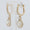 Load image into Gallery viewer, Pear Drop Diamond Earrings

