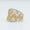 Load image into Gallery viewer, Lattice Diamond Cocktail Band Ring
