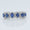 Load image into Gallery viewer, Oval Sapphire Halo Diamond Eternity Ring
