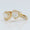 Load image into Gallery viewer, Heart Halo Diamond Bypass Ring

