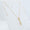 Load image into Gallery viewer, Three Stone Halo Diamond Pendant Necklace
