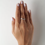 Load image into Gallery viewer, Lab Grown Diamond Open Band Ring
