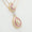 Load image into Gallery viewer, Pear Diamond Ruby Stacking Necklace
