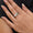 Load image into Gallery viewer, Emerald Heart &amp; Diamond Heart Ring
