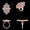 Load image into Gallery viewer, Pear Cluster Diamond Cocktail Ring

