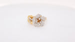 Load image into Gallery viewer, Double Flower Diamond Ring
