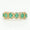 Load image into Gallery viewer, Emerald Eternity Diamond Band Ring

