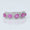 Load image into Gallery viewer, Ruby Halo Eternity Diamond Band Ring
