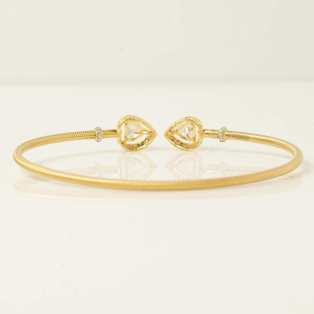Cuff Heart Bracelet