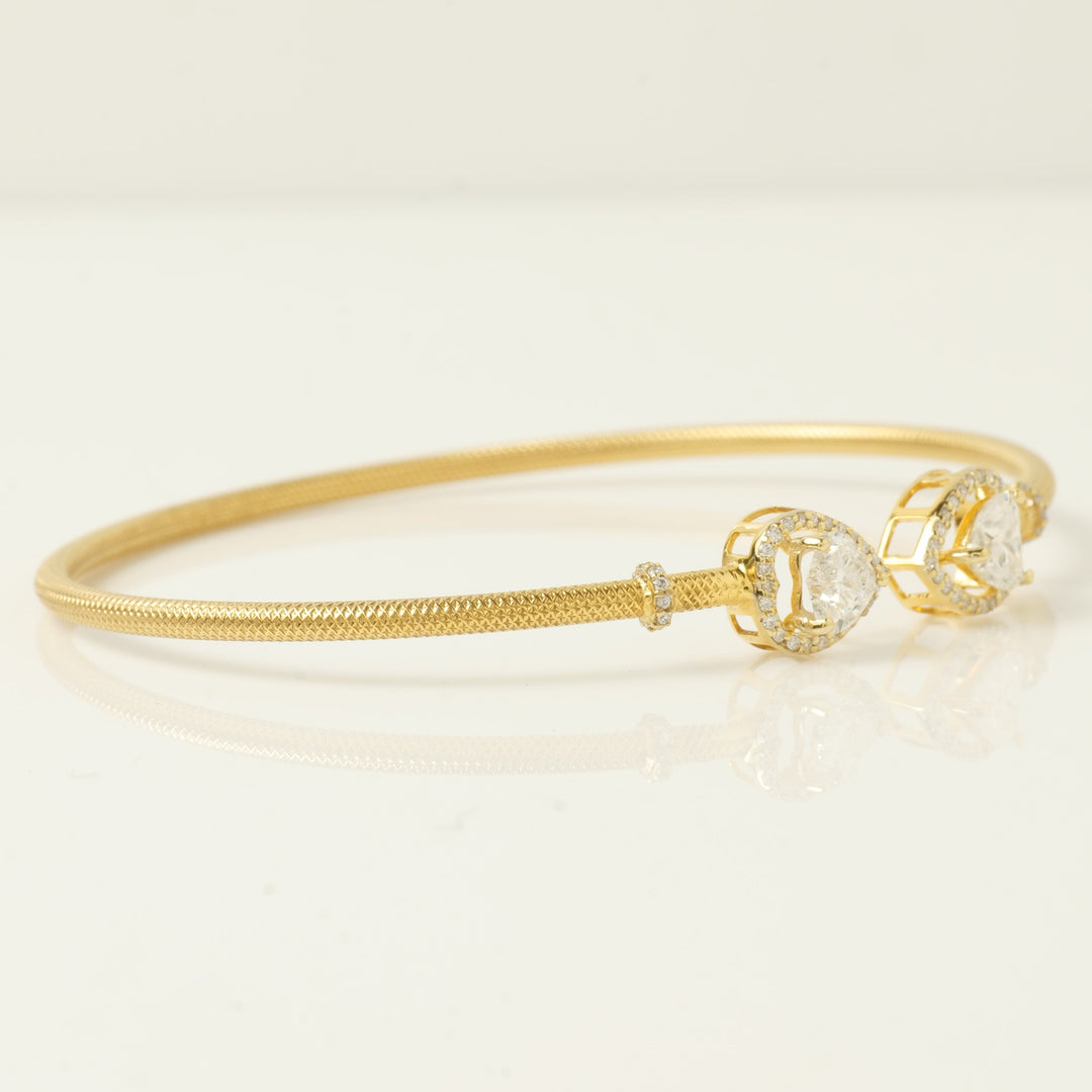 Cuff Heart Bracelet