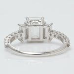 Load image into Gallery viewer, Emerald Cut Three Stone Diamond Ring
