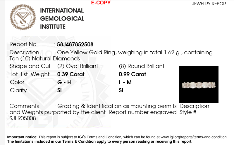 Half Eternity Diamond Band