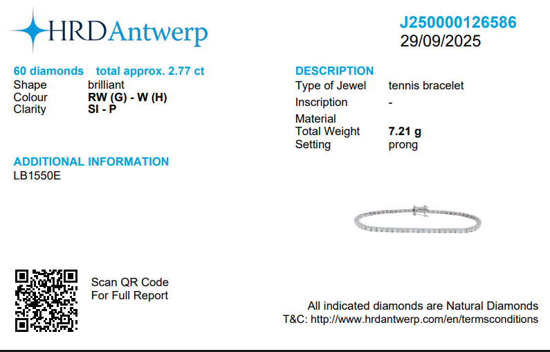 Diamond Tennis Bracelet