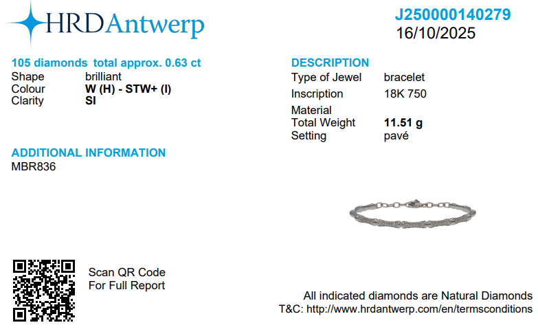 Diamond Bracelet In 18k Solid Gold, Bamboo Design Bracelet With Natural Diamonds, Ready To Ship, Women&#39;s Day Gift