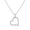 Load image into Gallery viewer, Open Heart Diamond Pendant
