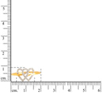 Load image into Gallery viewer, Double Heart Diamond Ring, 14k Solid Gold, Natural Diamonds, Proposal Ring, , Everyday Jewelry Gift For Her
