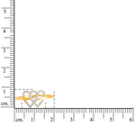 Load image into Gallery viewer, Double Heart Diamond Ring, 14k Solid Gold, Natural Diamonds, Proposal Ring, , Everyday Jewelry Gift For Her
