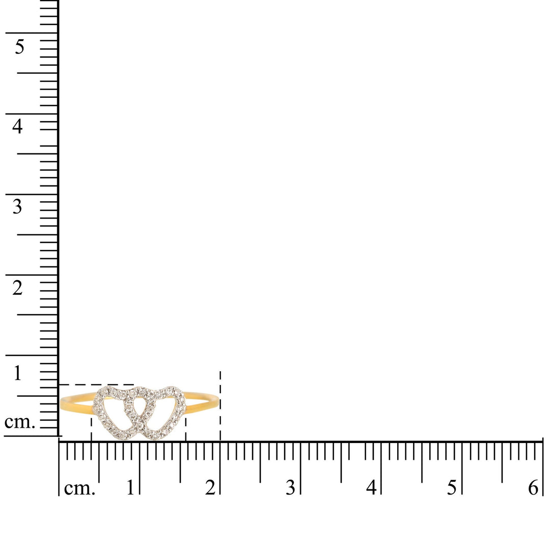 Heart Diamond Ring, 14k Solid Gold, Natural Diamonds, Proposal Ring, , Everyday Jewelry Gift For Her