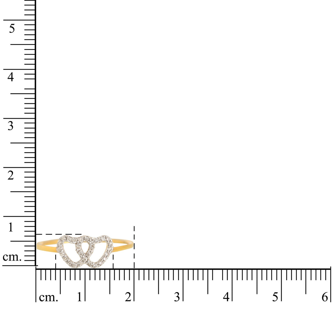 Heart Diamond Ring, 14k Solid Gold, Natural Diamonds, Proposal Ring, , Everyday Jewelry Gift For Her