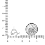 Load image into Gallery viewer, Fish Diamond Charm Pendant, 14k Solid Gold, Natural Diamonds, Animal Jewelry, Dainty Charm Necklace, Ready To Ship
