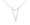 Load image into Gallery viewer, Triangle Diamond Necklace, 14k Solid Gold Diamond Arrow necklace, Natural Diamonds, Layering Solid, Gift For Her
